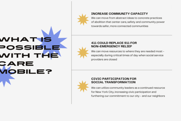 What's possible with the Care Mobile? with 3 bullet points.