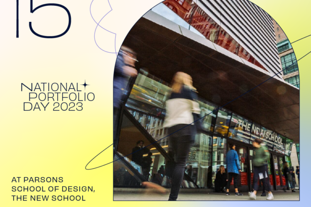 October 15 Graduate National Portfolio Day at Parsons School of Design The New School New York New York